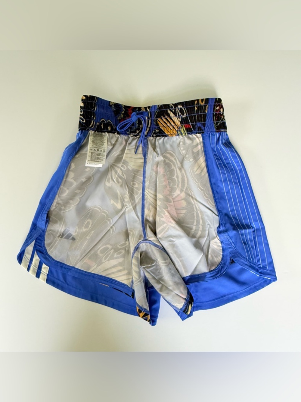 Farm Rio x adidas Butterfly Print Running Shorts NWT - Picture 8 of 10